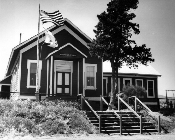 Old Murray School at Old Location 1950s