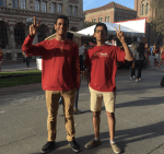 Pranav watching the Bruins&nbsp;lose